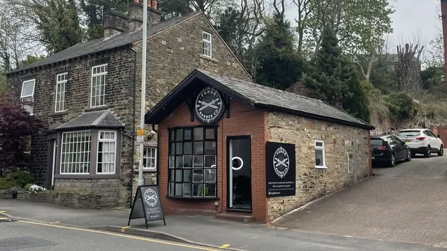 The Forge Barber Co shop on Lower Fold